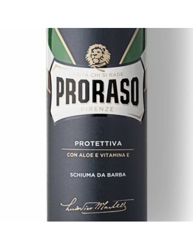 proraso schiuma da barba - 300ml - protettiva - con aloe e vitamina e: tuttocasashop.it: igiene e cura della persona
