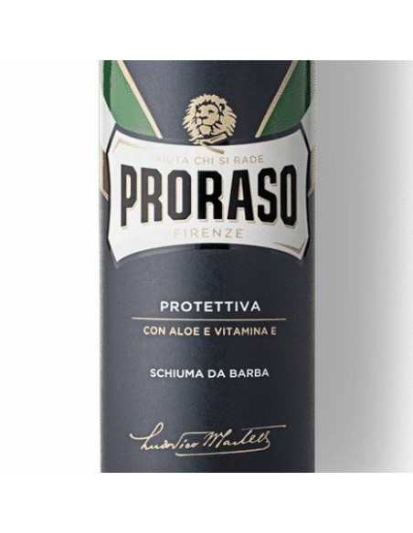 proraso schiuma da barba - 300ml - protettiva - con aloe e vitamina e: tuttocasashop.it: igiene e cura della persona