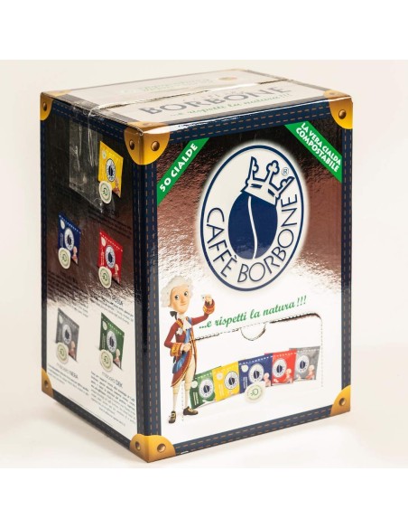 borbone caffe' espresso - 50 cialde ese 44mm - miscela rossa: tuttocasashop.it: altro - bazar