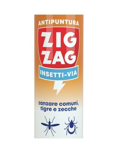 zig zag insetti-via antipuntura zanzare e zecche 100ml - sandalo e magnolia: tuttocasashop.it: igiene e cura della persona