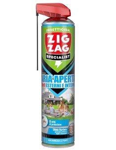 zig zag specialist aria aperta - 600ml - 2in1 esterni e interni - 8 ore: tuttocasashop.it: pulizia e cura della casa