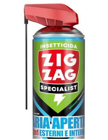 zig zag specialist aria aperta - 600ml - 2in1 esterni e interni - 8 ore: tuttocasashop.it: pulizia e cura della casa
