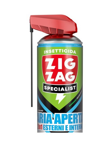 zig zag specialist aria aperta - 600ml - 2in1 esterni e interni - 8 ore: tuttocasashop.it: pulizia e cura della casa