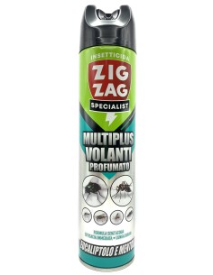 zig zag specialist multiplus volanti profumato 600ml - eucaliptolo e mentolo: tuttocasashop.it: pulizia e cura della casa