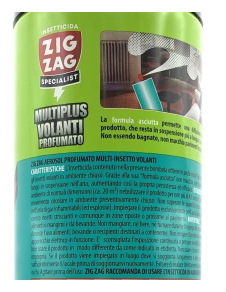 zig zag specialist multiplus volanti profumato 600ml - eucaliptolo e mentolo: tuttocasashop.it: pulizia e cura della casa