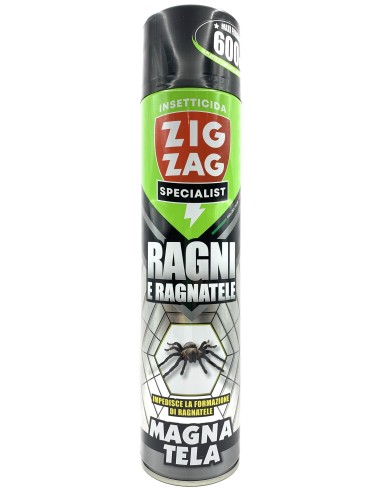 zig zag specialist magna tela - ragni e ragnatele - 600ml: tuttocasashop.it: pulizia e cura della casa