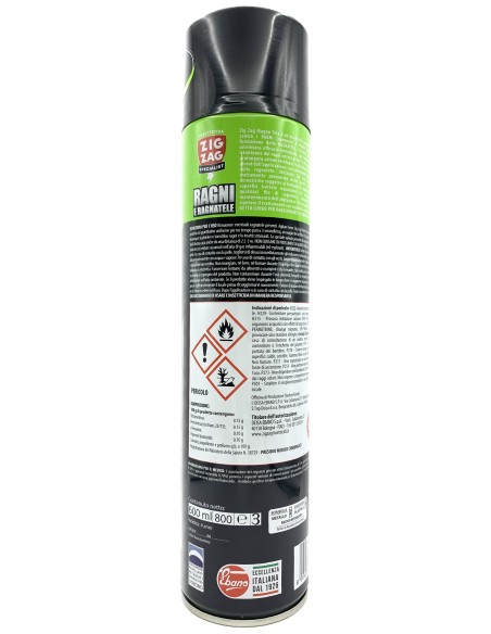 zig zag specialist magna tela - ragni e ragnatele - 600ml: tuttocasashop.it: pulizia e cura della casa