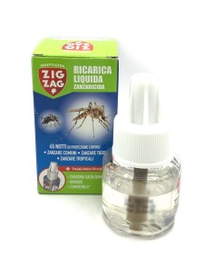 zig zag ricarica liquido zanzaricida 45 notti - per diffusore elettrico: tuttocasashop.it: pulizia e cura della casa