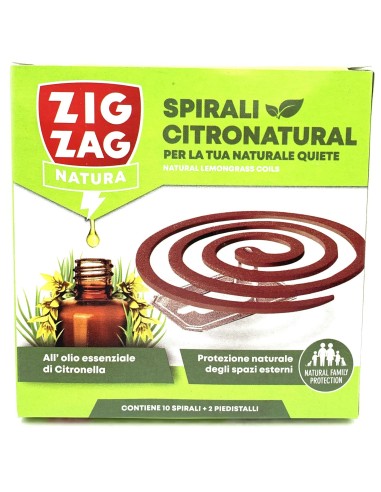 zig zag spirali antizanzara 10pz - spiralette - camping - spazi aperti: tuttocasashop.it: pulizia e cura della casa
