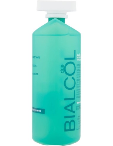 bialcol due disinfettante per cute e detersione ferite - 400ml - battericida: tuttocasashop.it: igiene e cura della persona