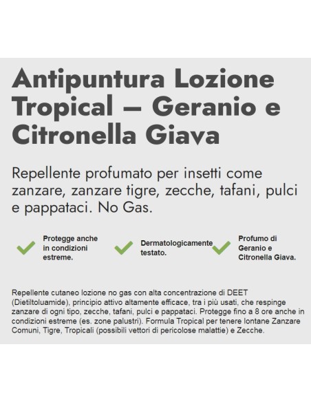 zig zag insetti-via tropical antizanzare e zecche vapo 100ml - geranio: tuttocasashop.it: igiene e cura della persona
