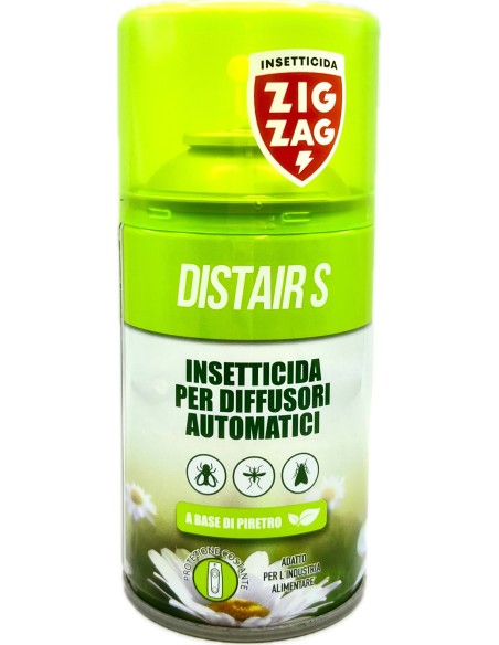 zig zag piretro plus per diffusori automatici 250ml - mosche e zanzare: tuttocasashop.it: pulizia e cura della casa
