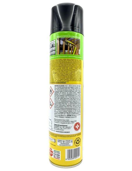 zig zag vespaio power insetticida vespe calabroni e loro nidi - 600ml: tuttocasashop.it: pulizia e cura della casa