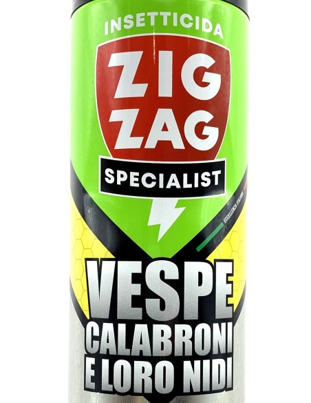 zig zag vespaio power insetticida vespe calabroni e loro nidi - 600ml: tuttocasashop.it: pulizia e cura della casa