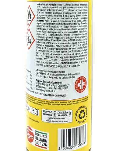 zig zag vespaio power insetticida vespe calabroni e loro nidi - 600ml: tuttocasashop.it: pulizia e cura della casa