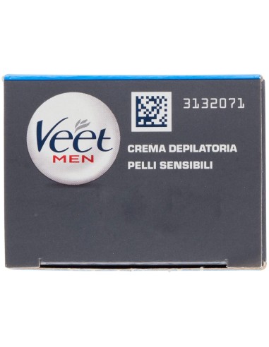 Veet Men Crema Depilatoria Uomo 200 ml Pelli Sensibili