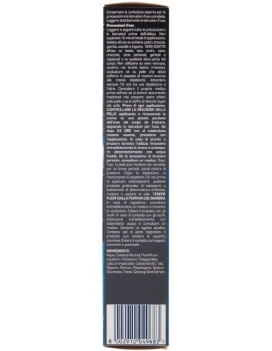 Veet Men Crema Depilatoria Uomo 200 ml Pelli Sensibili