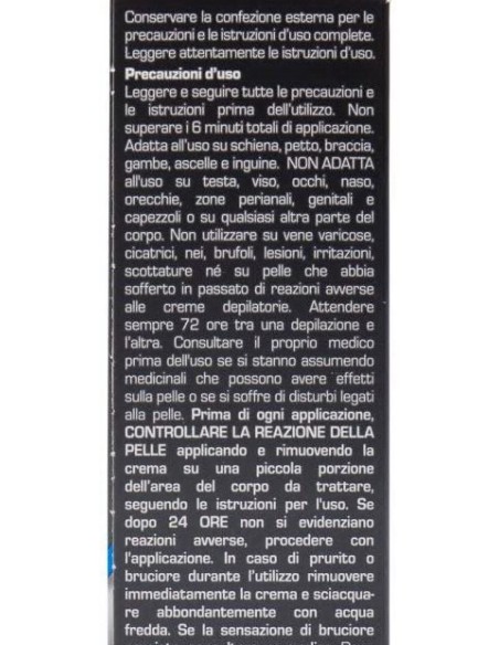 Veet Men Crema Depilatoria Uomo 200 ml Pelli Sensibili