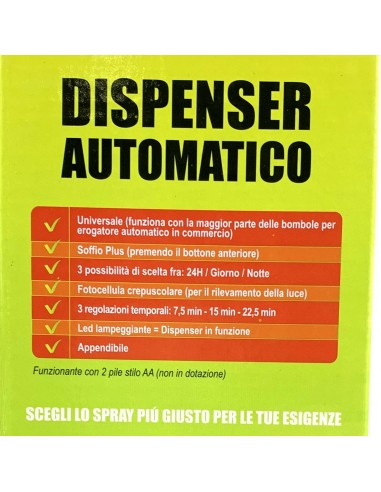 zig zag dispenser automatico per insetticida piretro plus: tuttocasashop.it: pulizia e cura della casa