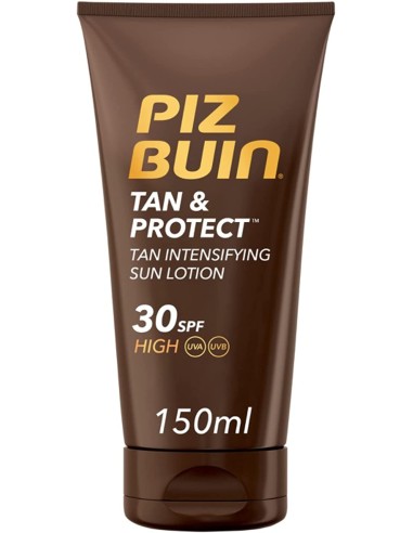 piz buin tan&protect intensifying sun lotion 150ml - spf 30 - intensificante: tuttocasashop.it: igiene e cura della persona