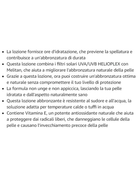 piz buin tan&protect intensifying sun lotion 150ml - spf 30 - intensificante: tuttocasashop.it: igiene e cura della persona