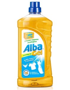 alba sapone gel ecologico - 1 litro - detersivo a mano e lavatrice: tuttocasashop.it: prodotti per bucato e tessuti