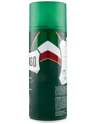 proraso schiuma da barba 400ml - rinfrescante tonificante eucalipto mentolo: tuttocasashop.it: igiene e cura della persona