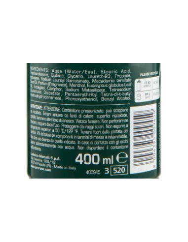 proraso schiuma da barba 400ml - rinfrescante tonificante eucalipto mentolo: tuttocasashop.it: igiene e cura della persona