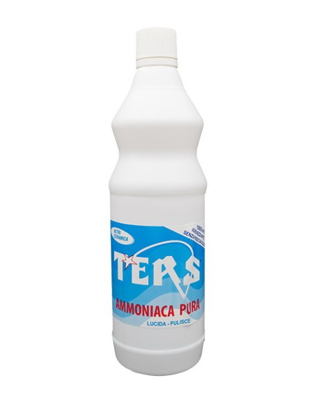 ters ammoniaca pura - 1 litro - detergente multiuso: tuttocasashop.it: pulizia e cura della casa