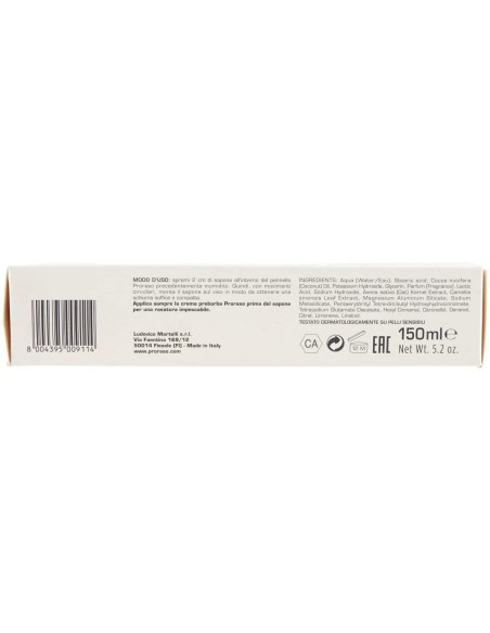 Proraso Sapone da Barba Pelli Sensibili 150 ml Tubo