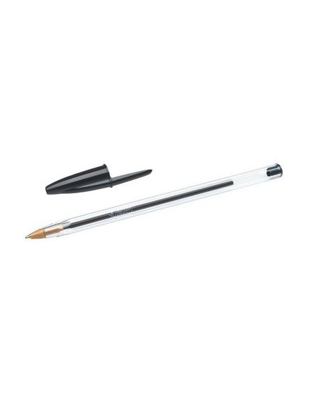 bic cristal medium penna a sfera - tratto 1mm - black - nera: tuttocasashop.it: altro - bazar