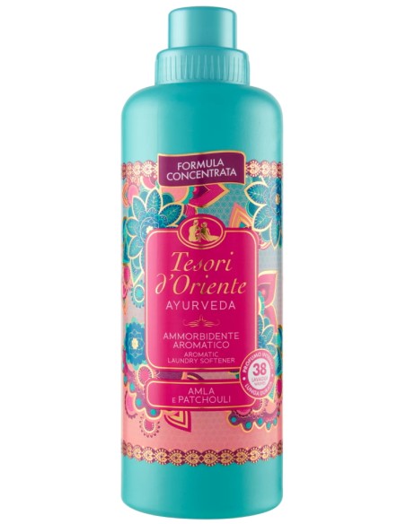 tesori d'oriente ammorbidente - 38 lavaggi 760ml - ayurveda: tuttocasashop.it: prodotti per bucato e tessuti