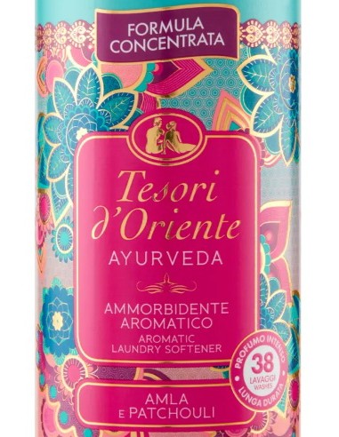 tesori d'oriente ammorbidente - 38 lavaggi 760ml - ayurveda: tuttocasashop.it: prodotti per bucato e tessuti