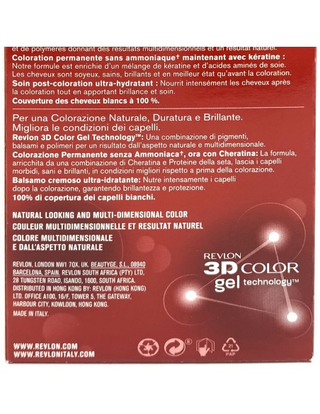 revlon colorsilk beautiful color - 20 - castano nero: tuttocasashop.it: igiene e cura della persona