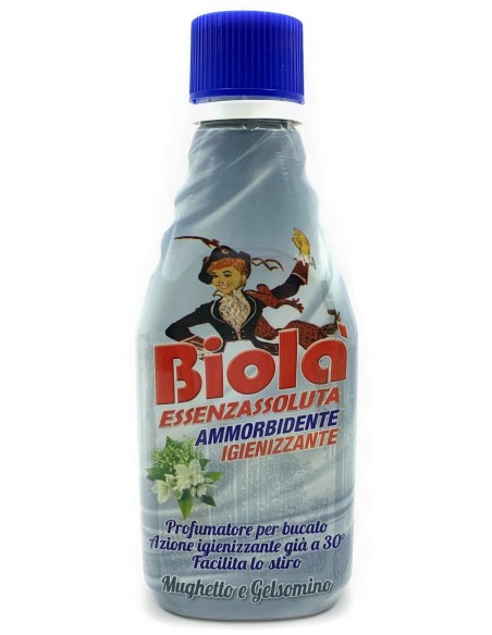 biola' essenzassoluta ammorbidente igienizzante - 300ml - mughetto&gelsomino: tuttocasashop.it: prodotti per bucato e tessuti