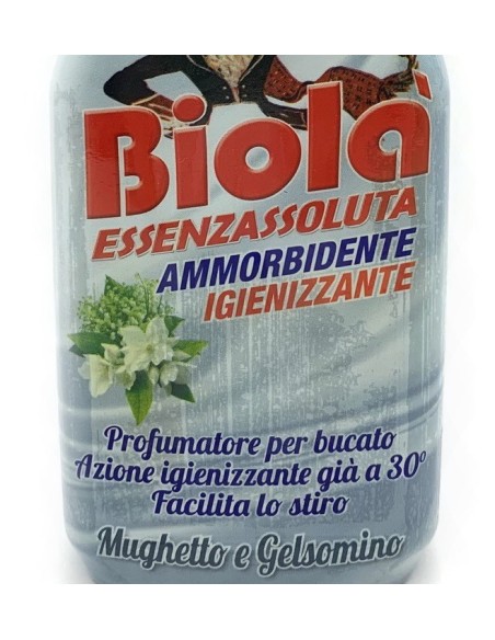 biola' essenzassoluta ammorbidente igienizzante - 300ml - mughetto&gelsomino: tuttocasashop.it: prodotti per bucato e tessuti