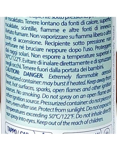 nidra deodorante spray - 150ml - fresh con proteine del latte e bio aloe: tuttocasashop.it: igiene e cura della persona