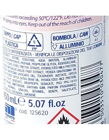 nidra deodorante spray - 150ml - delicato - proteine del latte e mandorla: tuttocasashop.it: igiene e cura della persona
