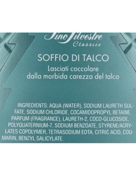 pino silvestre doccia e shampoo 2in1 - 400ml - soffio di talco: tuttocasashop.it: igiene e cura della persona