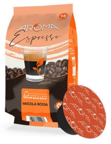 aroma light caffe espresso 16 capsule - miscela rossa - nescafe' dolce gusto: tuttocasashop.it: altro - bazar