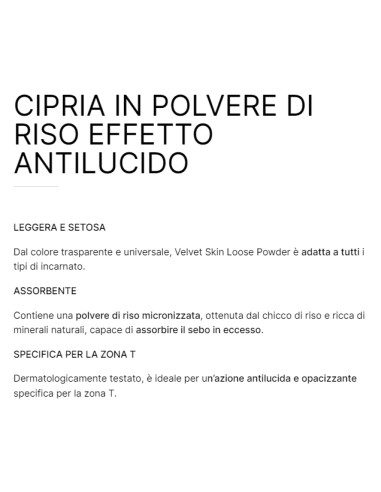 astra skin loose powder rise - polvere di riso base trucco leggera e setosa: tuttocasashop.it: igiene e cura della persona
