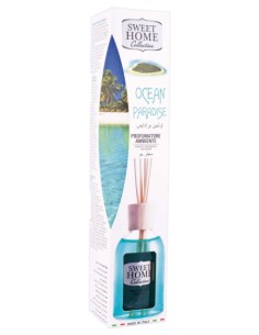 suarez sweet home diffusore essenza 100ml con bastoncini - oceano paradise: tuttocasashop.it: pulizia e cura della casa