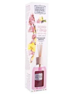 suarez sweet home diffusore essenza 100ml con bastoncini - vaniglia orchidea: tuttocasashop.it: pulizia e cura della casa