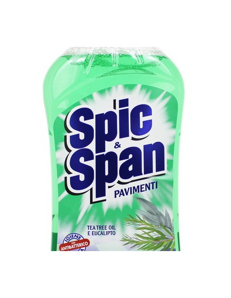 spic&span detergente liquido per pavimenti 1l - tea tree: tuttocasashop.it: pulizia e cura della casa