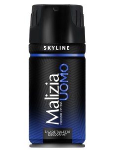 malizia uomo deodorante spray - 150ml - skyline: tuttocasashop.it: igiene e cura della persona
