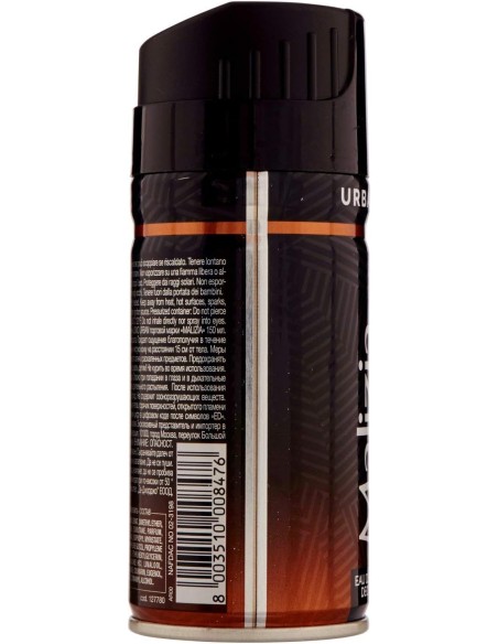 malizia uomo deodorante spray - 150ml - urban life: tuttocasashop.it: igiene e cura della persona