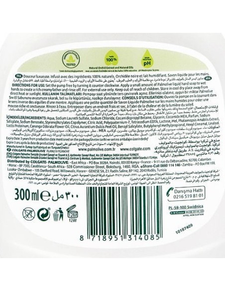 palmolive sapone liquido - 300ml - orchidea: tuttocasashop.it: igiene e cura della persona