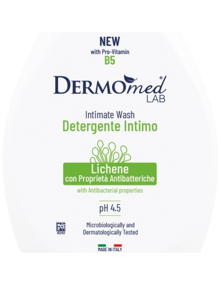 dermomed detergente intimo 250ml - lichene - con proprieta' antibatteriche: tuttocasashop.it: igiene e cura della persona