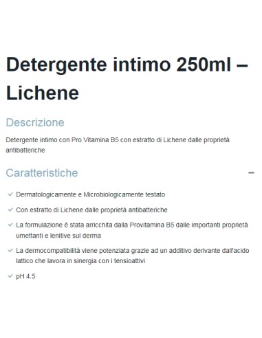 dermomed detergente intimo 250ml - lichene - con proprieta' antibatteriche: tuttocasashop.it: igiene e cura della persona