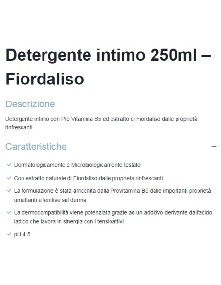 dermomed detergente intimo 250ml - fiordaliso - con proprieta' rinfrescanti: tuttocasashop.it: igiene e cura della persona